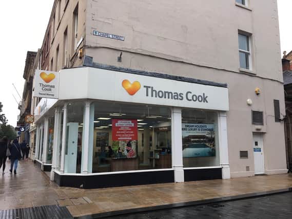 The Thomas Cook branch in Fishergate, Preston closed its doors for the last time yesterday evening (September 22)