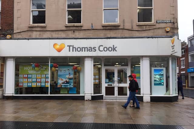 More than a dozen members of staff at the Preston branch have lost their jobs following the overnight collapse of Thomas Cook