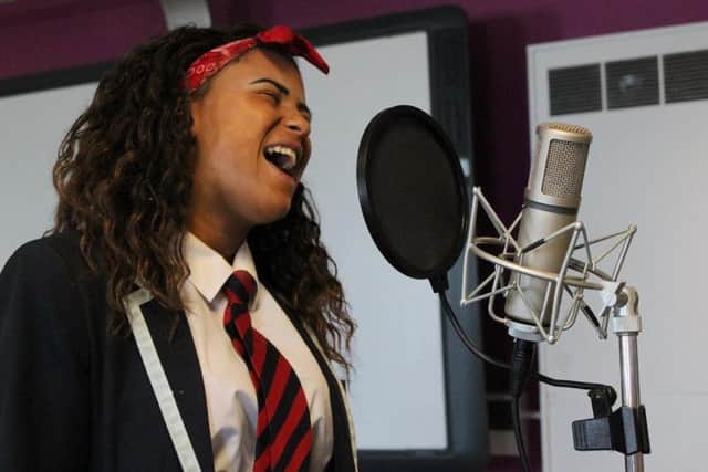Students at Fulwood Academy have access to new equipment including  recording studios