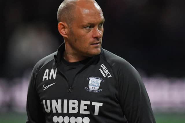 Preston manager Alex Neil