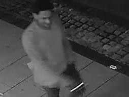 CCTV of the man police want to speak to