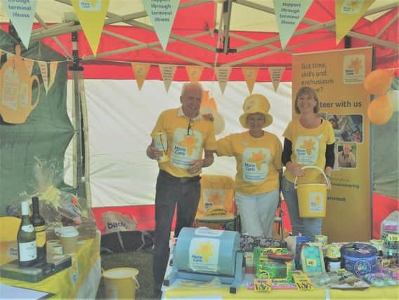 Members of the Marie Curie Chorley Fundraising Group