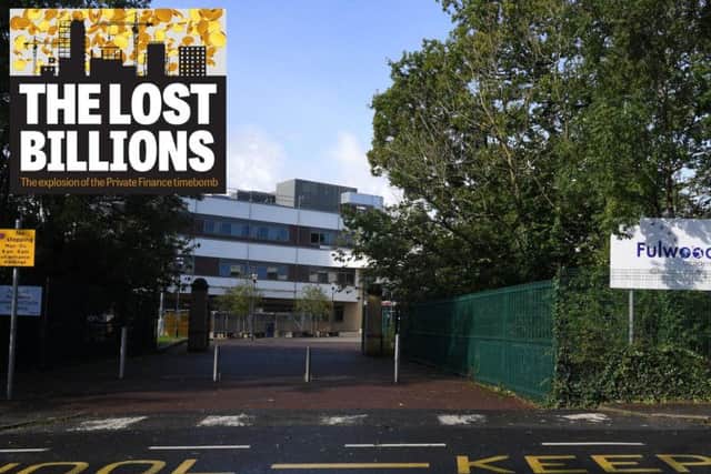 Fulwood Academy was built under the programme before it was scrapped - but taxpayers still face paying a hefty bill