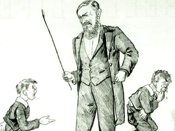 A headmaster in Victorian days