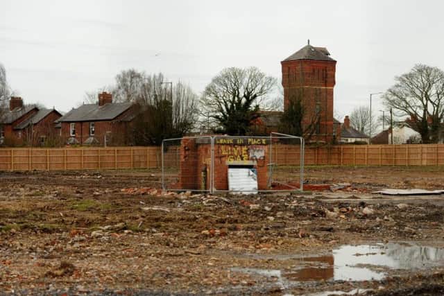 The site on Cop Lane