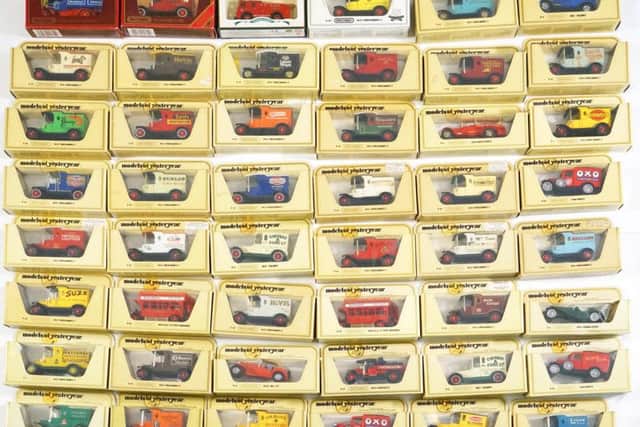 A collection of 80 boxed model cars, in immaculate condition, will be sold in support of St Johns Hospice.