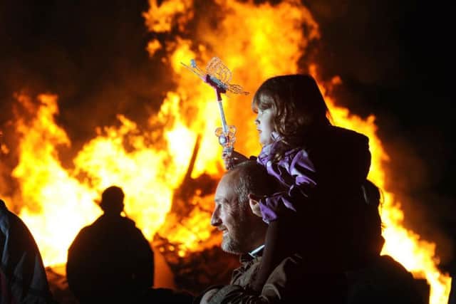 The bonfire in 2013 (Photo: JPIMedia)