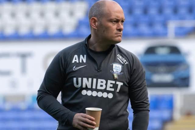 PNE boss Alex Neil before the Reading game