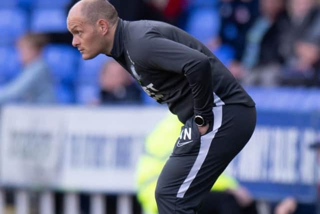 North End manager Alex Neil at Reading last Saturday