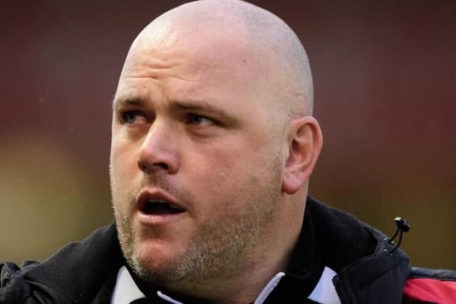 Morecambe boss Jim Bentley