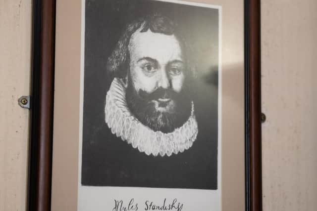 Portrait of Myles Standish (Image: Chorley Council)