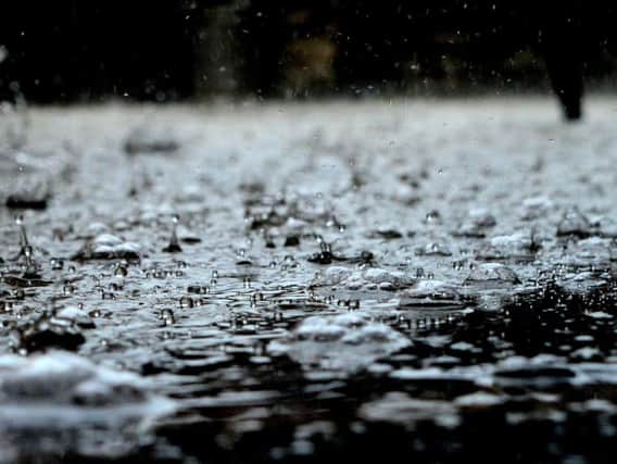 Yellow weather warning issued  for heavy rain for parts of Lancashire this weekend