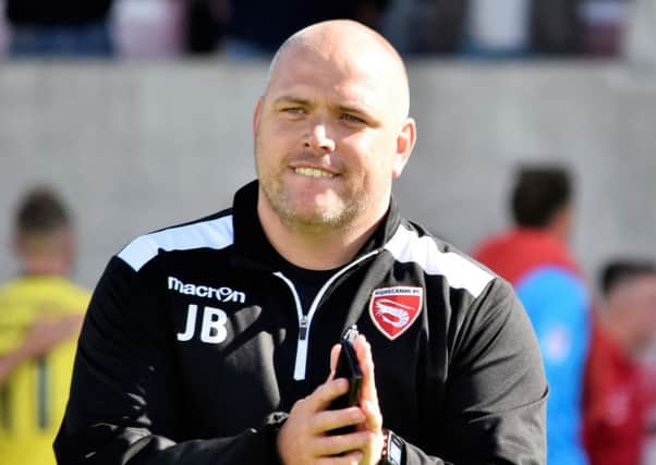 Morecambe manager Jim Bentley