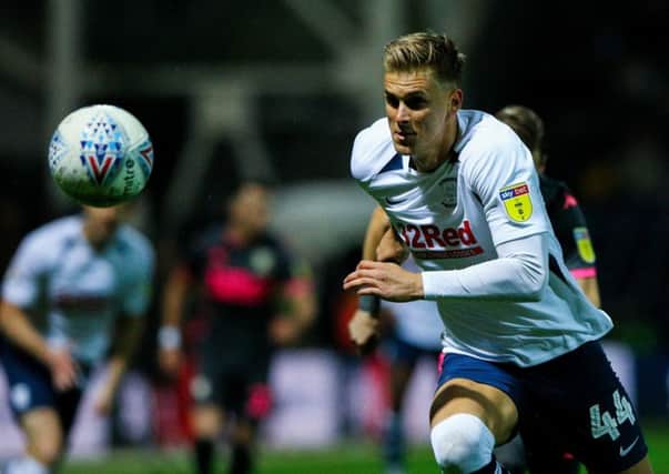 Brad Potts was back in the PNE side against Leeds on Tuesday night