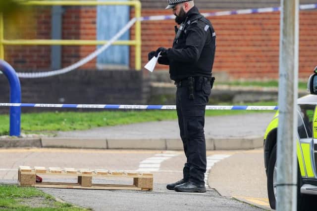 "We have arrested the lorry driver in connection with the incident who remains in police custody as our enquiries continue."