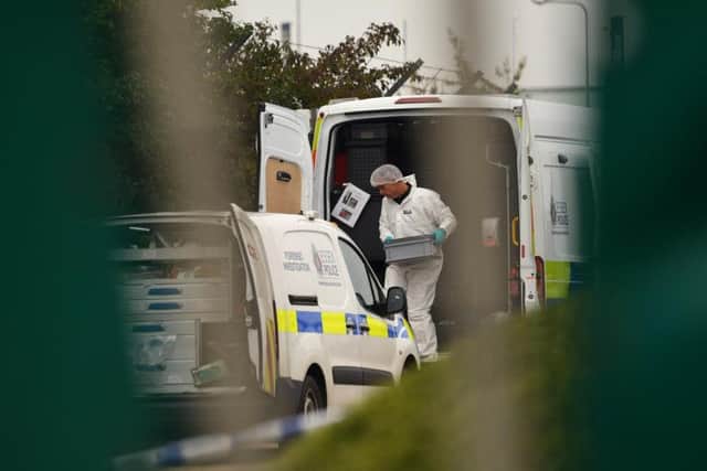 Richard Burnett, chief executive of the Road Haulage Society, said "this tragedy it highlights the danger of migrant gangs people-smuggling on lorries".