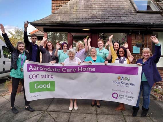 Aarondale Care Home in Coppull, Chorley, has been rated Good by the Care Quality Commission (Image: MHPC/Four Seasons Health Care)