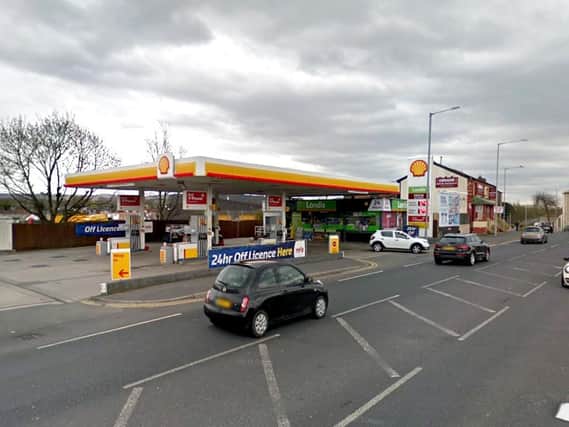 Officers recovered a firearm after stopping and searching a car at Shell petrol station in Preston Road, Chorley at around 9am this morning (October 23). Pic: Google Maps