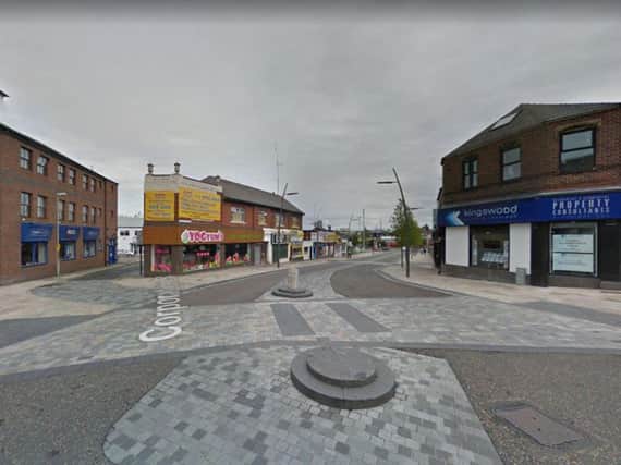 The victim, 33, had been walking with his friend when he was attacked by two men at the junction of Corporation Street and Fishergate in Preston at around 10.50pm on Friday, September 13. Pic: Google Maps