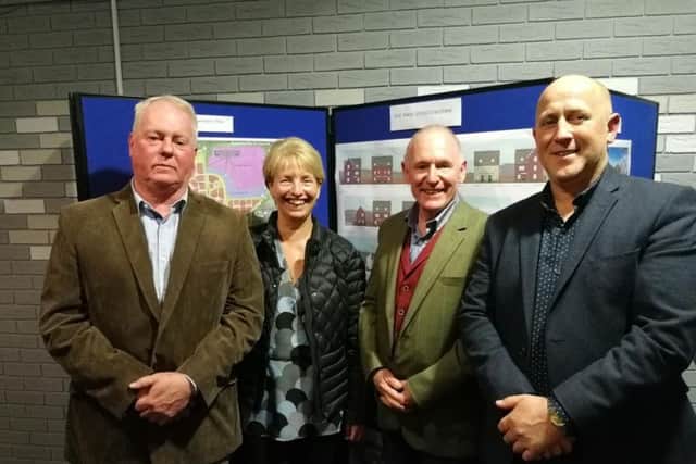 Midge Hall Community Group members Nick Berry, Janet Berry, Alan Green and Stuart Duffield