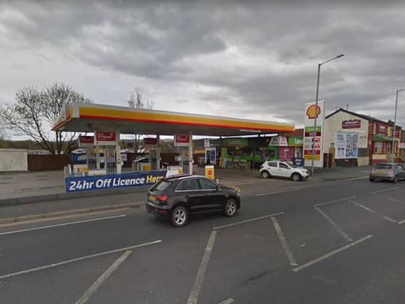 Two men from Manchester have been charged with a number of offences - including possessing a sawed-off shotgun - after a car was stopped by police at the Shell garage in Preston Road, Chorley yesterday morning (October 23)