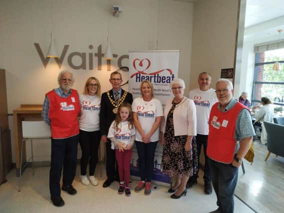 Volunteers at Heartbeat held a heart awareness weekend at the Capitol Centre, Walton-le-Dale