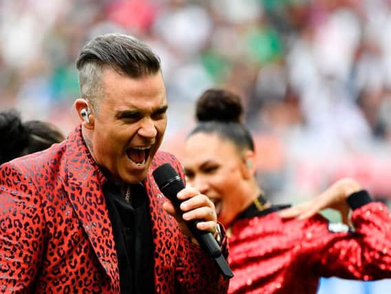 Robbie Williams (ALEXANDER NEMENOV/AFP/Getty Images)