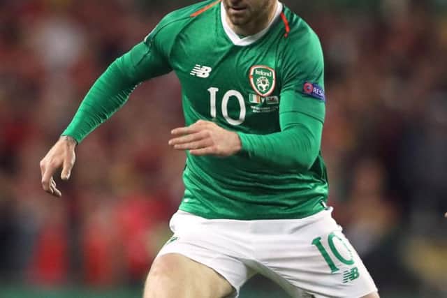 Sean Maguire in action for Republic of Ireland.