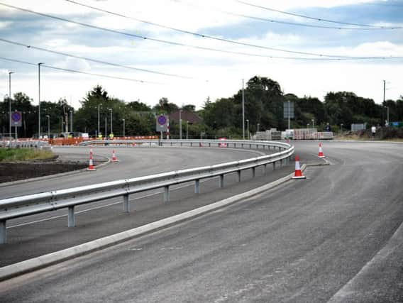 The bypass is almost ready for traffic