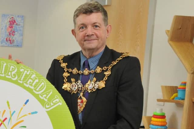 County Coun Mark Perks in 2018, during his year as Mayor of Chorley when he was also a member of Chorley Council (Image: JPIMedia)