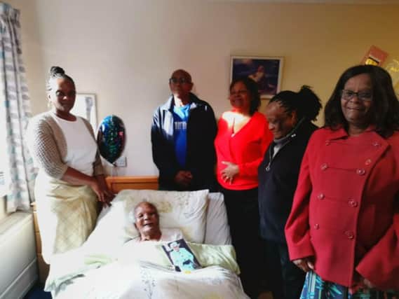 Ann O'Brien, of Preston, celebrates her 100th birthday with family
