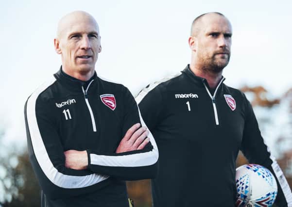 Kevin Ellison and Barry Roche oversaw victory against Leyton Orient on Saturday