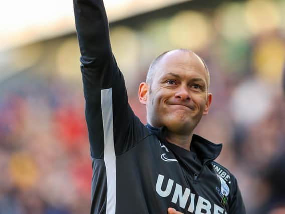 Preston manager Alex Neil