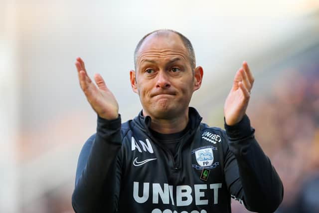 PNE boss Alex Neil after the win against Blackburn