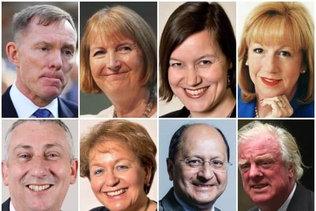 Chris Bryant, Harriet Harman, Meg Hilliers, Dame Eleanor Laing, Sir Lindsay Hoyle, Rosie Winterton, Shailesh Vara and Edward Leigh