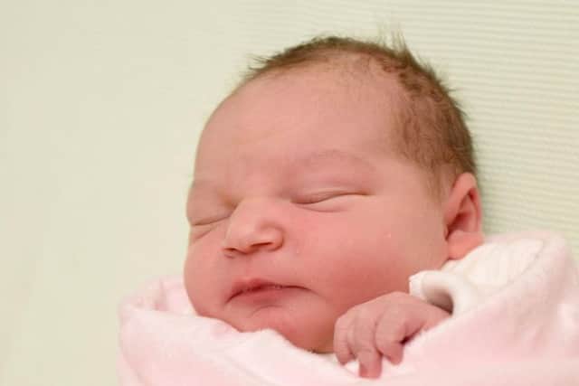 Ellie Mai Gore, born at 6.41am on September 19, weighing 6lb 10z, to Fay Storton and Kristian Gore, from Chorley