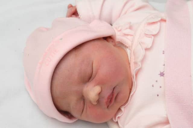 Baby Hamborg, born at Royal Preston Hospital on September 23 at 5.37am, weighing 8lb 4oz, to Peter and Louisa Hamborg, from Ashton-on Ribble