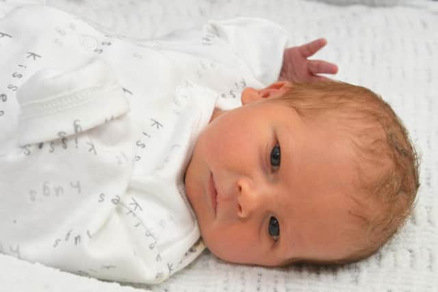 Baby Cookson, born at Royal Preston Hospital on September 21 at 8.18am, weighing 5lb 12oz, to Anna and Dave Cookson, from Penwortham