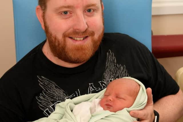 Benjamin Michael Anderson, born at Royal Preston Hospital on September 11, at 12.40pm, weighing 6lb 13oz, to Dave and Laura Anderson, from Preston