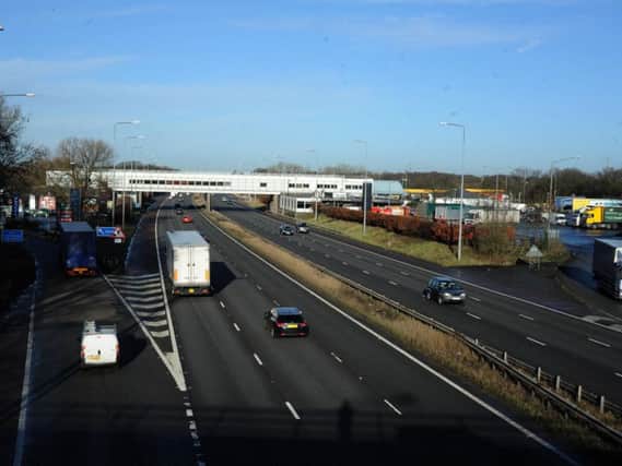 The M6 northbound slip road at Charnock Richard Services was closed overnight after a fuel tank on a lorry ruptured and spilled diesel across the carriageway at 9.20pm (November 4)