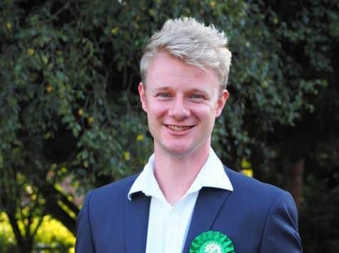 Green Party General Election candidate for Chorley is James Melling