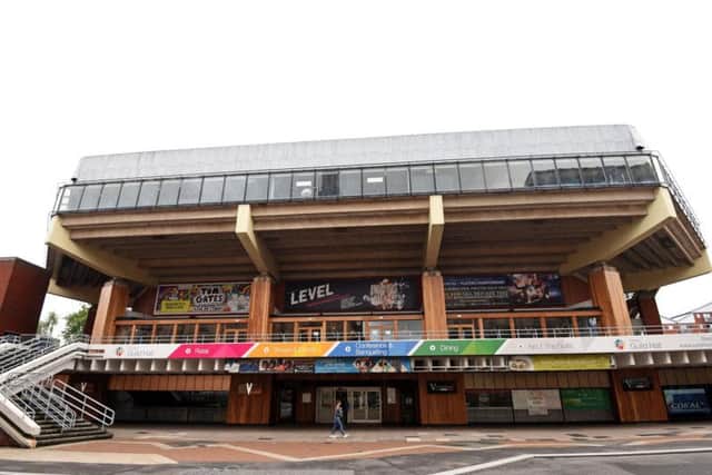 Preston Guild Hall after it closed