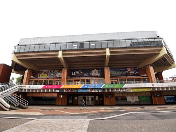 Preston Guild Hall after it closed