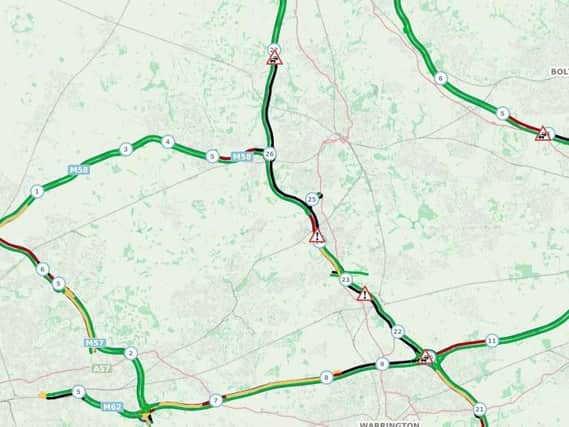 Delays on the M6 north and south bound this morning