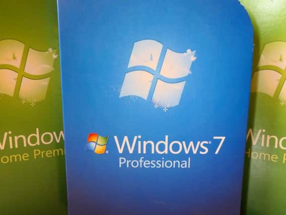 Windows 7 will no longer be supported by Microsoft and could be vulnerable to hackers.