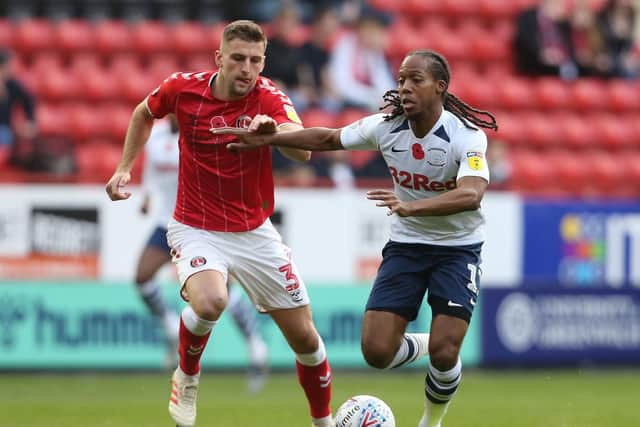 Preston midfielder Daniel Johnson hurt his foot against Charlton and is a doubt for the Huddersfield game