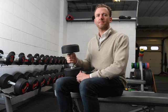 Andrew Forster at Titan Strength Academy