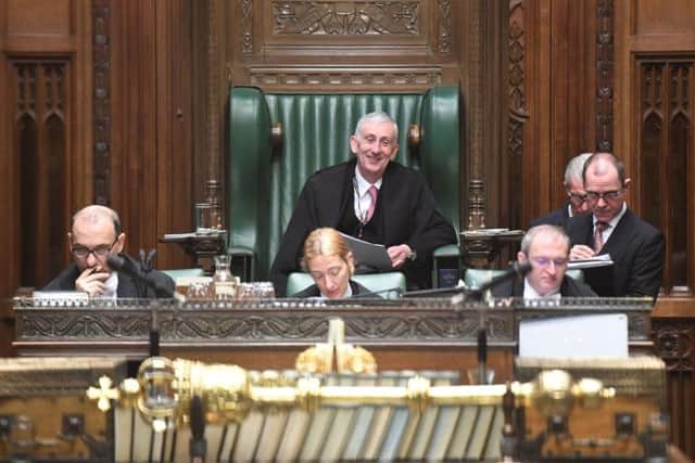 New Speaker of the House of Commons, Sir Lindsay Hoyle's first day in the Chair.