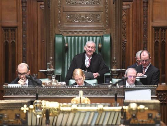 New Speaker of the House of Commons, Sir Lindsay Hoyle's first day in the Chair.