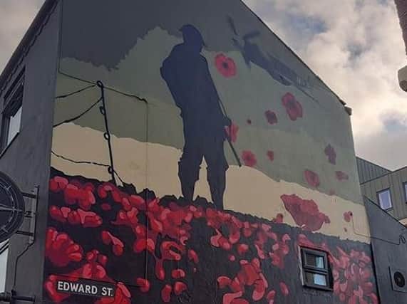 The mural on the side of The Northern Way pub (Image: The Northern Way)